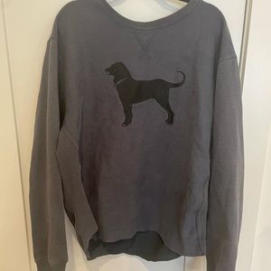 black dog crewneck